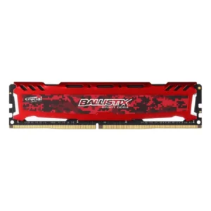 Crucial BLS8G4D240FSE, 8GB DDR4 2400 Udimm Ram, Ballistix Sport Lt, Desktop