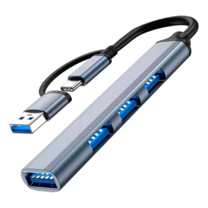 USB Type-C 3.0 to 4 Port USB 3.0 Splitter / Expander Hub